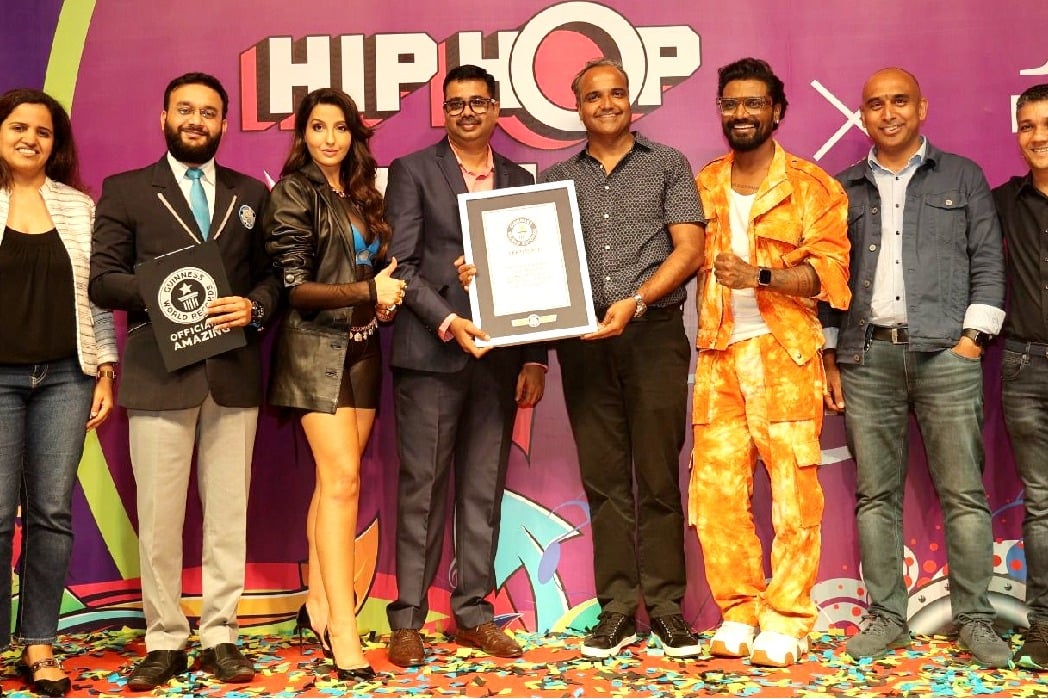 'Hip Hop India' breaks Guinness World Record for largest hip-hop performance