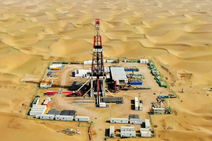  China Drilling another 10000 metre hole