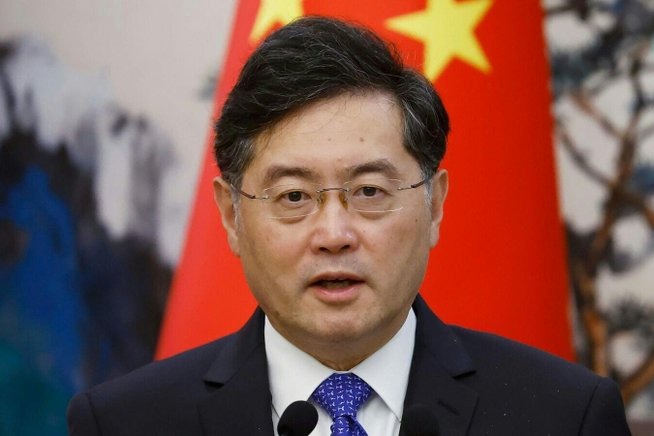 China foreign minister Qin Gang not appeared in public for one month 