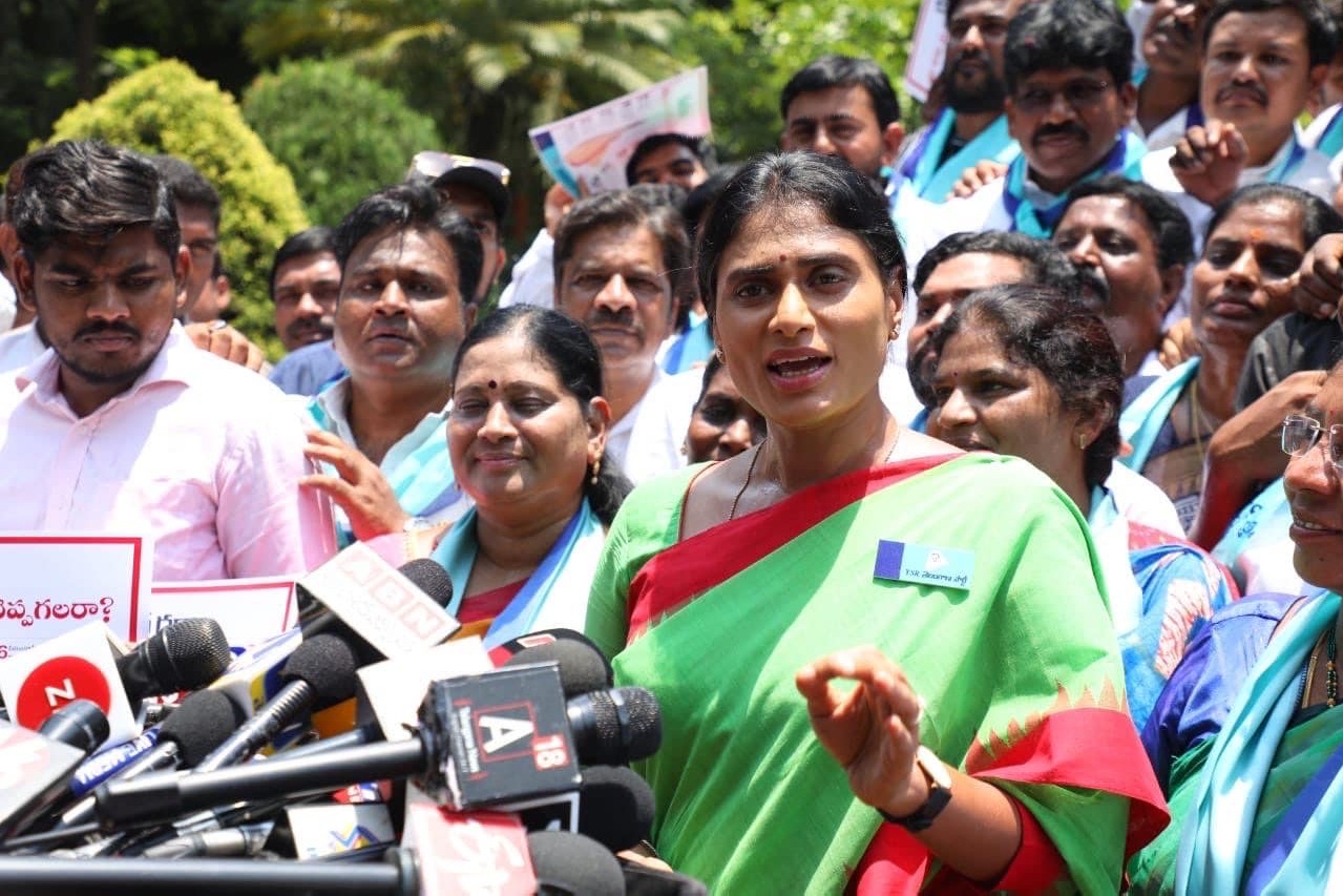 YS Sharmila demands for white paper on employement