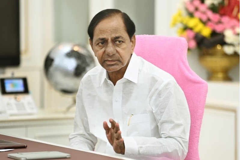 KCR orders to send Helicopter to Moranchapalli