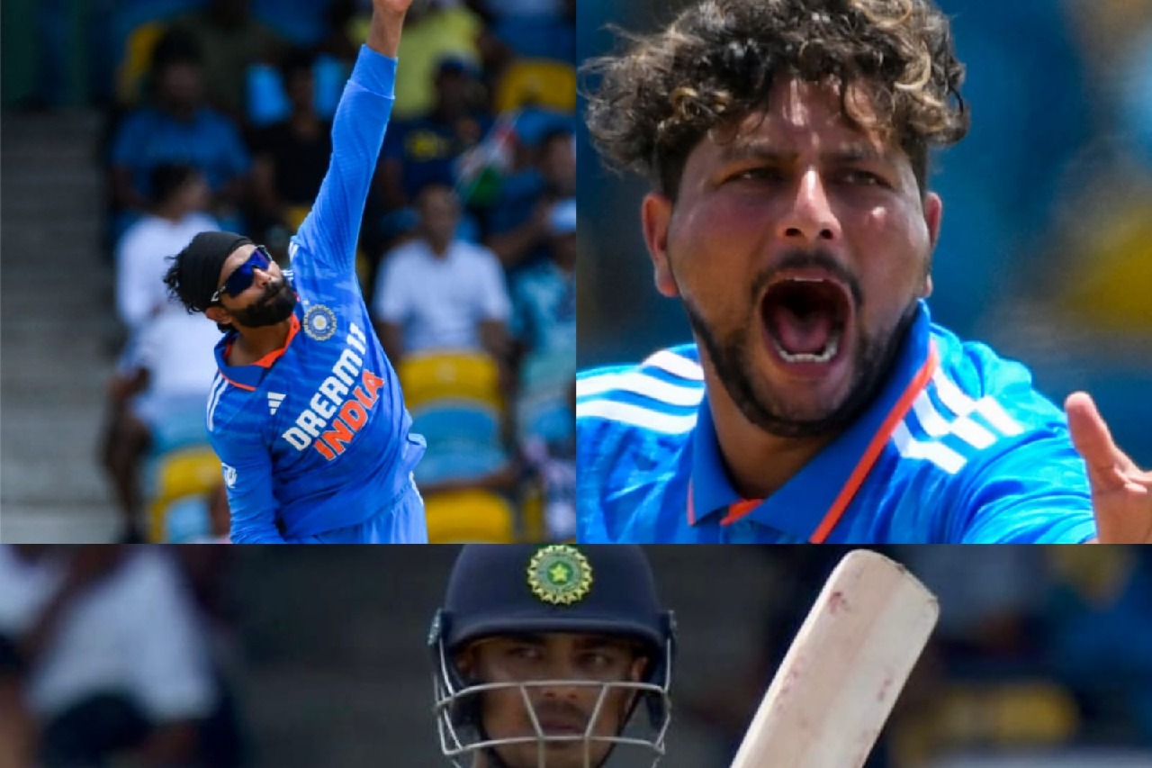 1st ODI: Kuldeep, Jadeja and Ishan star in India's five-wicket win over West Indies
