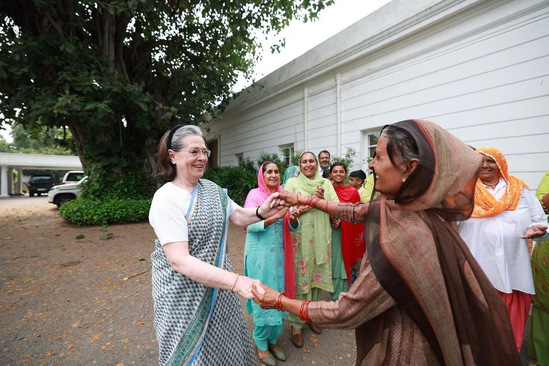 Find a match for Rahul: Sonia to women farmers from Haryana