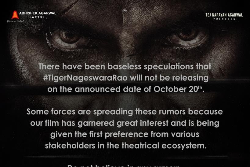 Tiger Nageshwara Rao release date clarity