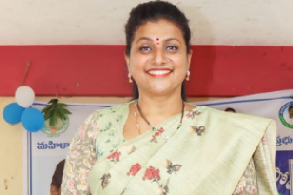 Roja fires at Chandrababu and Pawan Kalyan