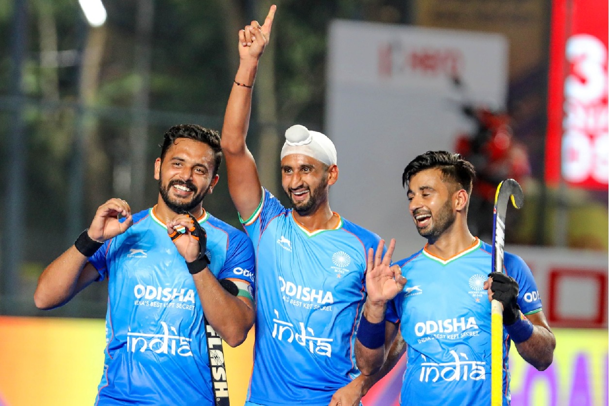 India hockey team crushes China with huge margin of goals 