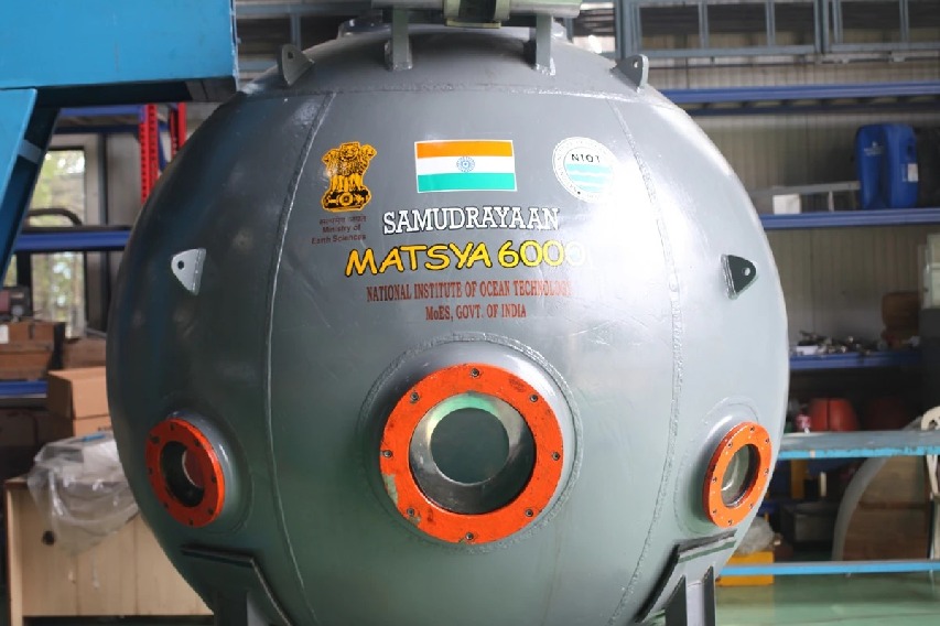 Samudrayaan India to send three people to depth of 6000 meters in submersible