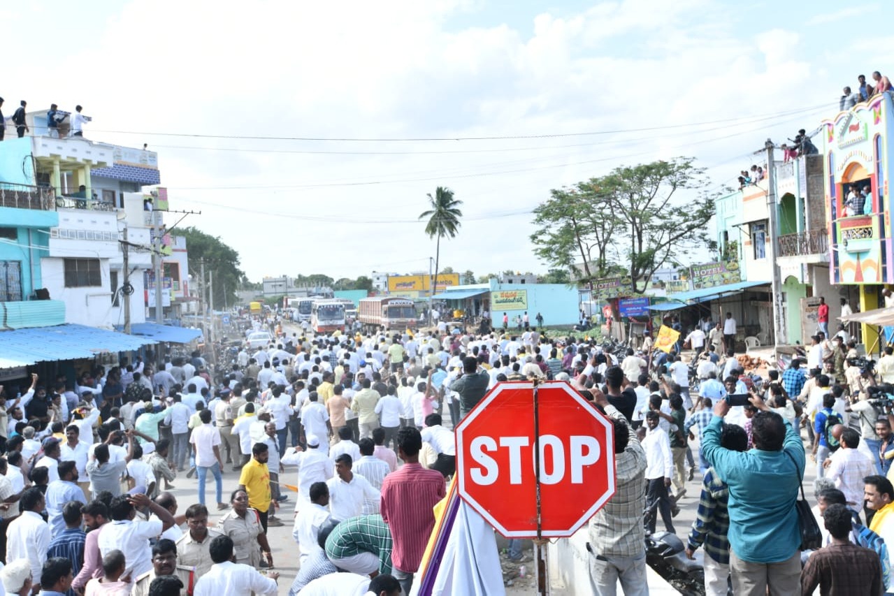 GV Reddy condemns today incidents at Punganuru during Chandrababu visit 