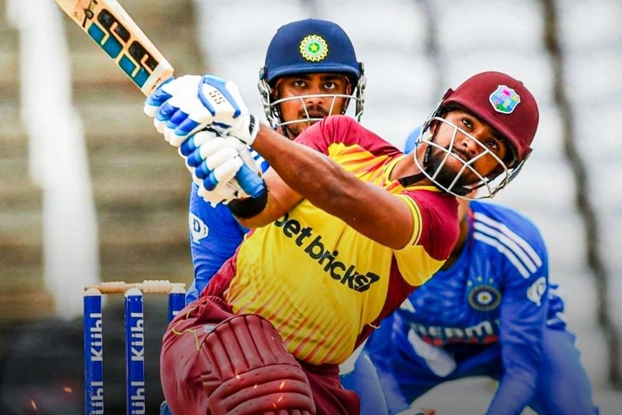 2nd T201: Pooran's 67 helps West Indies survive late collapse to win by 2 wickets; take 2-0 lead