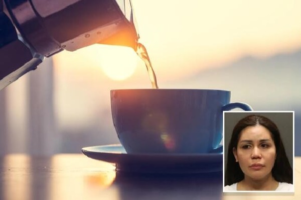 She tried to kill her husband by poisoning his coffee daily