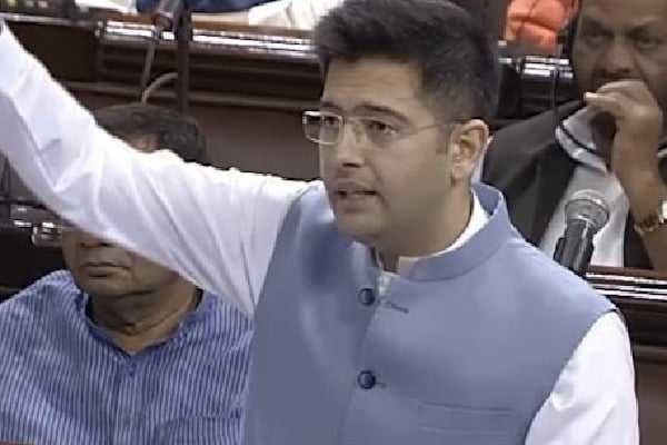 Suspended from RS for asking tough questions to BJP govt: Raghav Chadha