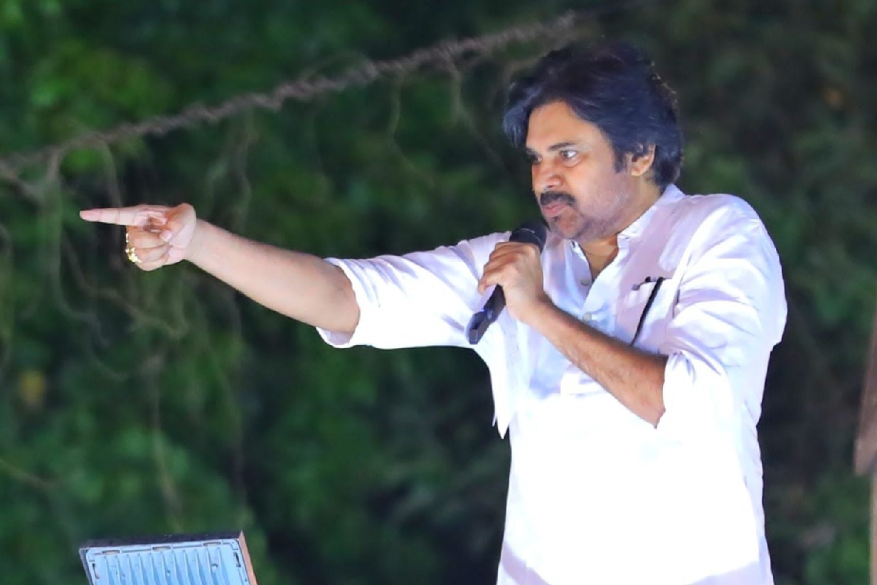 Pawan Kalyan fires at YS Jagan after Rishi Konda visit