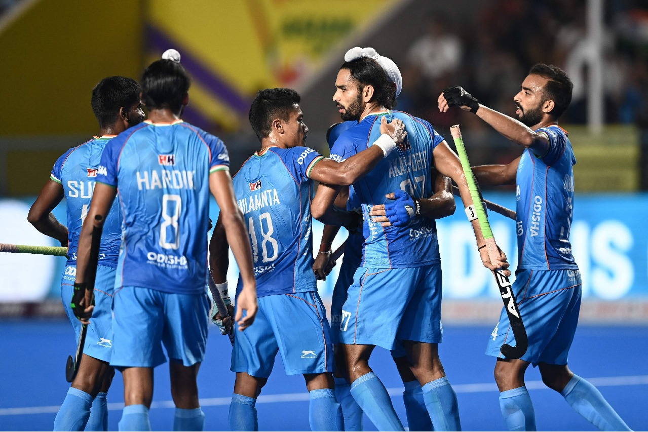  Indian hockey team records dominant win over Japan to enter final in Asian Champions Trophy 2023