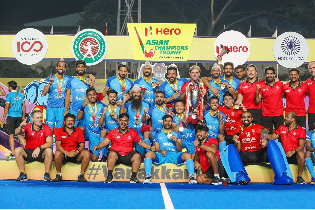 India wins  Asian Champions Trophy Fourth time