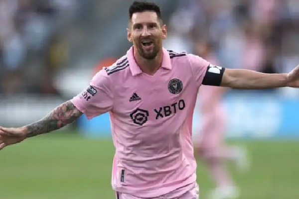 Lionel Messi stunning goal in Leagues Cup