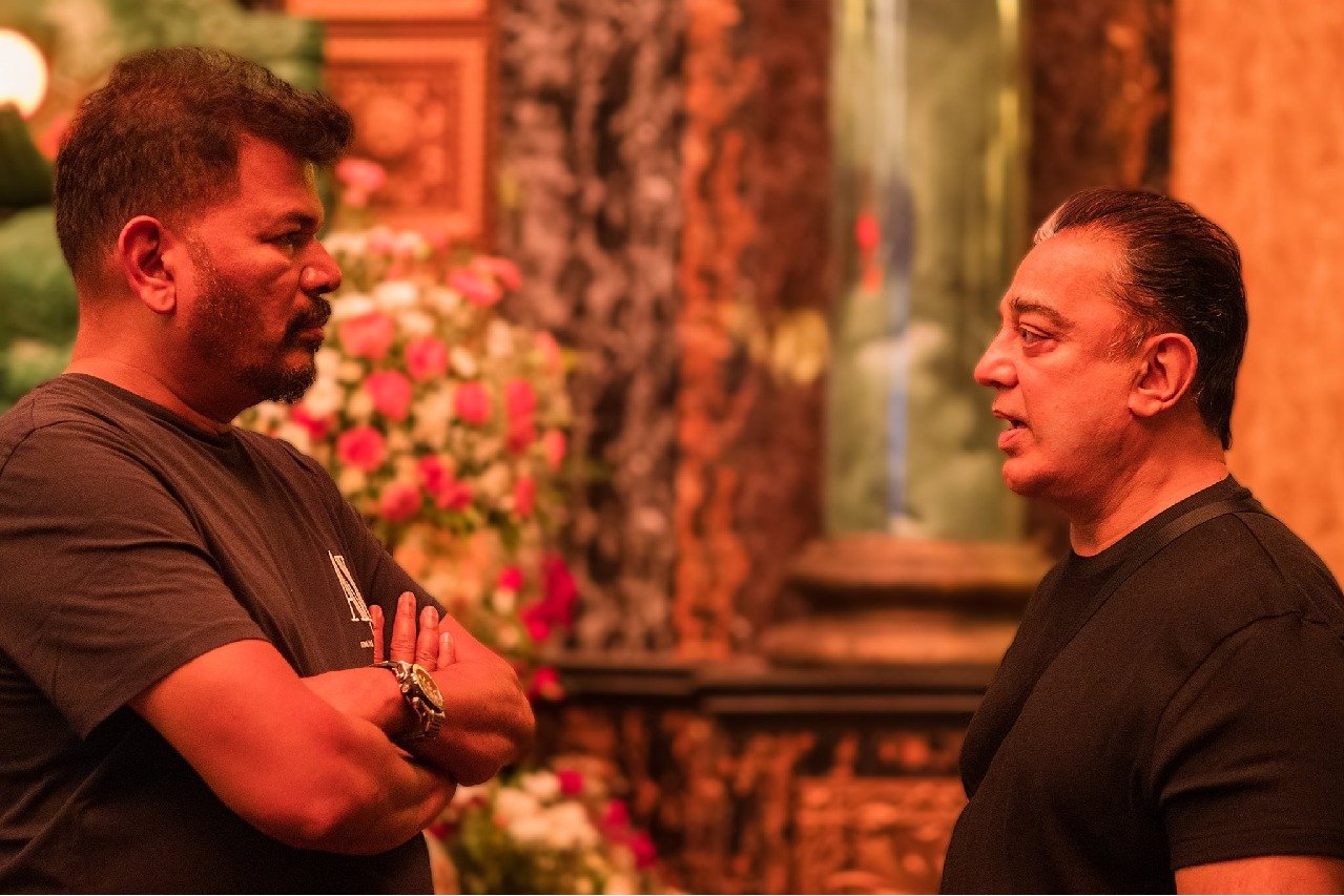 Kamal Haasan wishes director Shankar Shanmugam on his birthday
