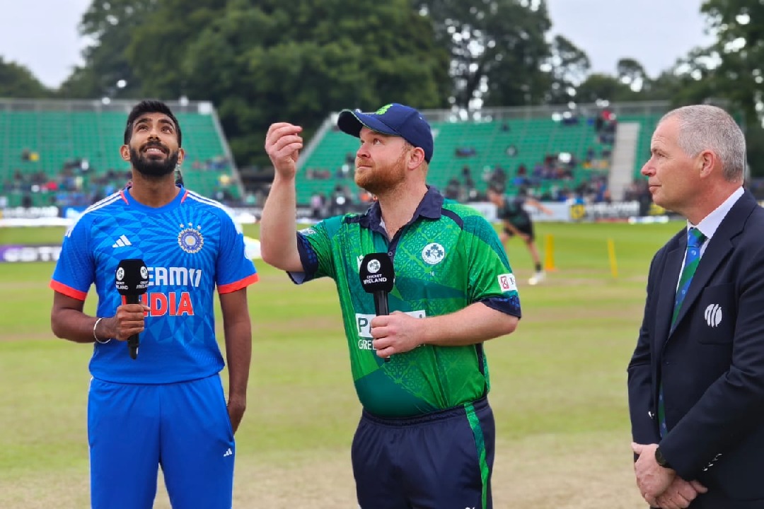 Bumrah double strike in first over troubles Ireland