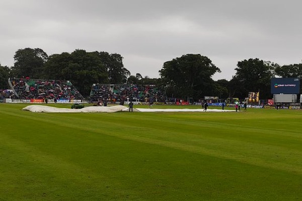 Rain interrupts 1st T20I between Team India and Ireland