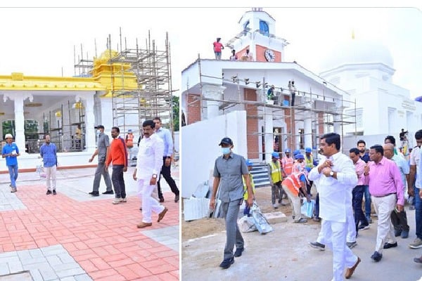 CM KCR inaugurates three religious prayer houses in new secretariat