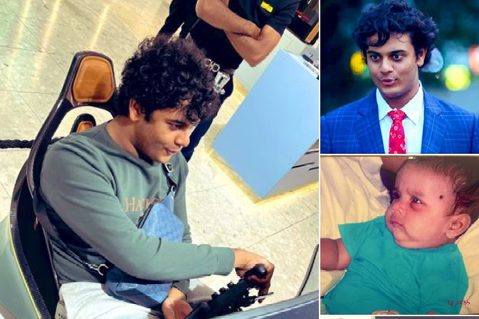 KTR shares pictures of his son Himanshu