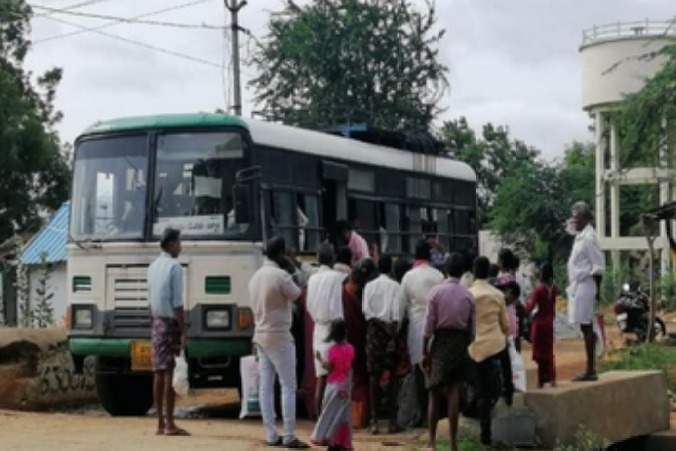Limited bus service hampers daily life in border village of Devagiri