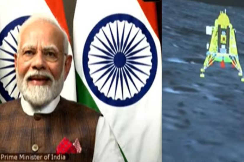 Modi speech on the success of Chandrayaan 3 mission