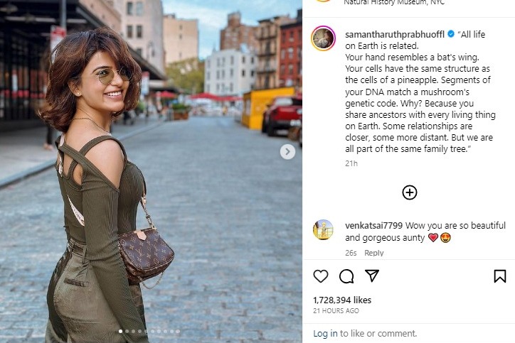 Samantha Ruth Prabhu embraces monotone fashion in New York