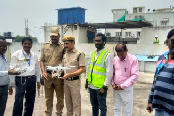 HMRL commences drone survey in old Hyderabad for Metro works