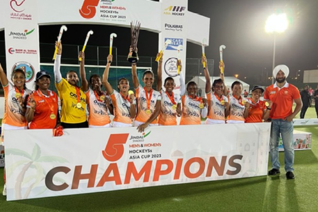 Indian women’s hockey team beats Thailand 7-2 in final; wins inaugural Women’s Hockey 5s Asia Cup