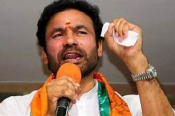 Kishan Reddy alleges government selling lands and roads for money
