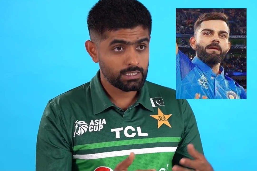 babar azam reacts to virat kohli statement on him ahead of asia cup clash
