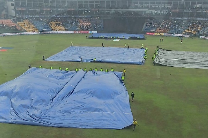 Rain stopped India Vs Pakistan match