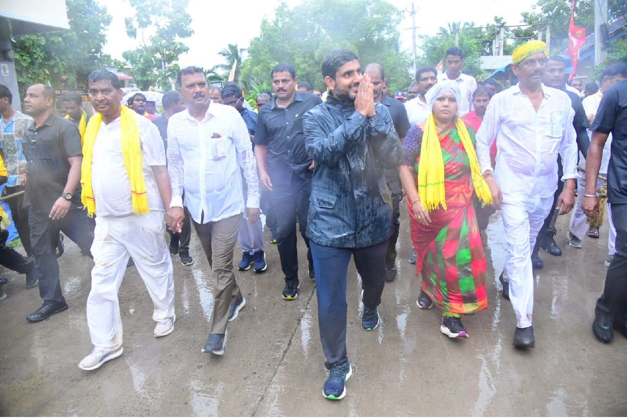 Yuvagalam Padayatra breaks Chandrababu record