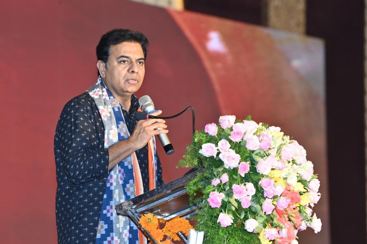 KTR talks about double bedroom houses 