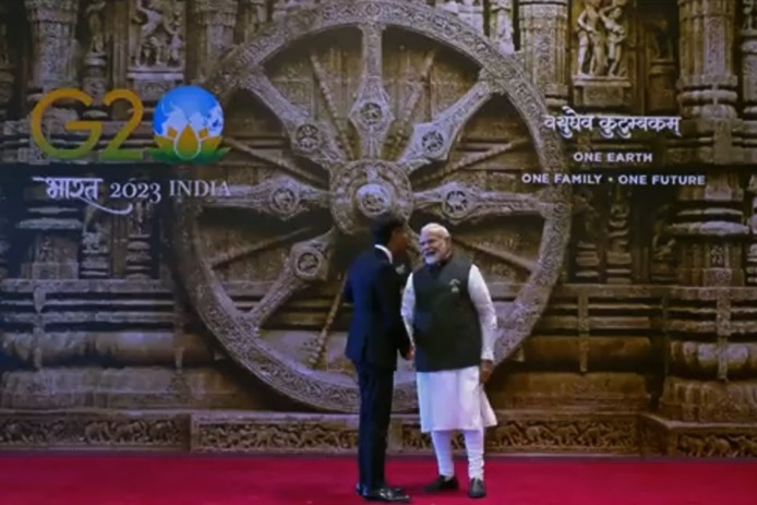 G20 summit: Modi welcomes world leaders at Bharat Mandapam