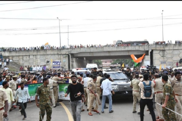 Police shifts Chandrababu Naidu to Vijayawada amid protests by supporters