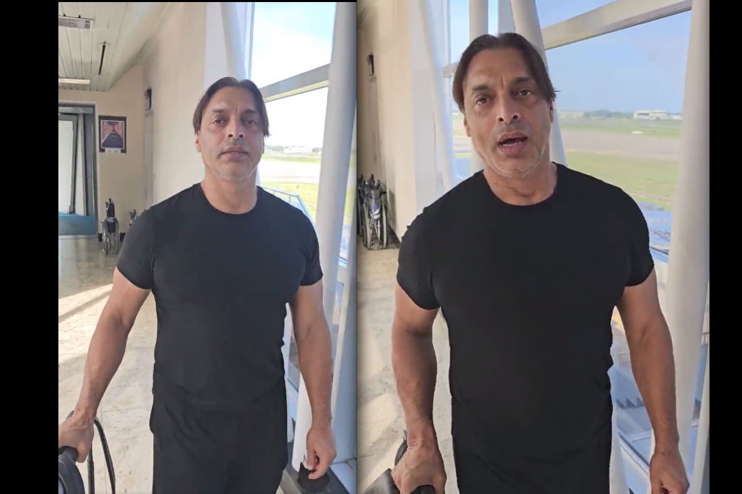 Shoaib Akhtar Lands In Colombo And Warns Team India