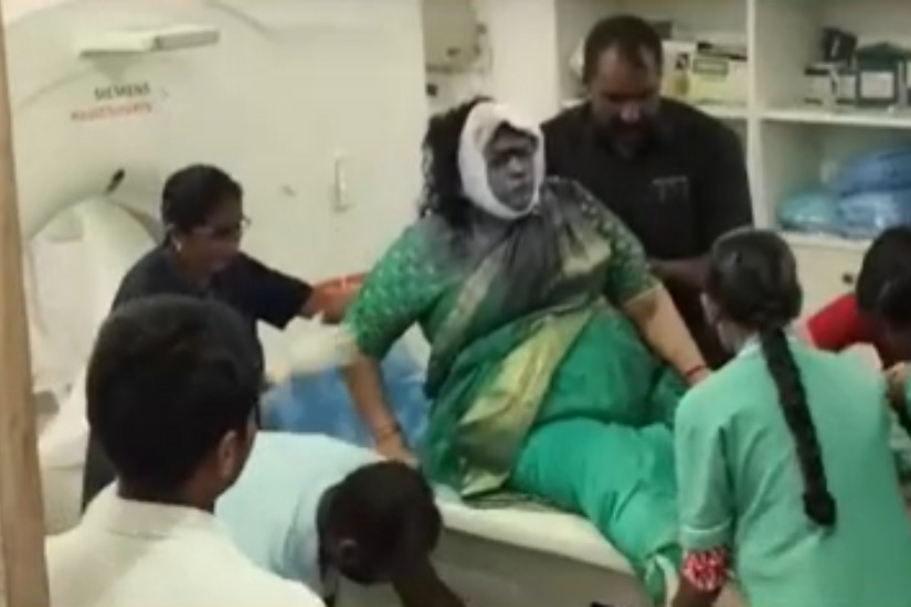 AP High court judge v sujatha injured in road accident in suryapet