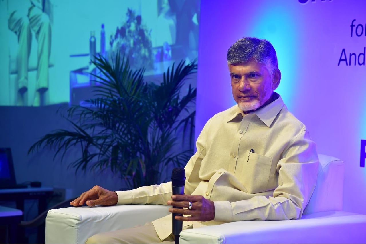 Chandrababu Gets black Coffee and Fruit salad From Home
