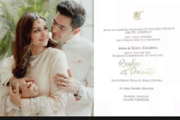'A Pearl White Indian wedding': Parineeti and Raghav's big day invite goes viral