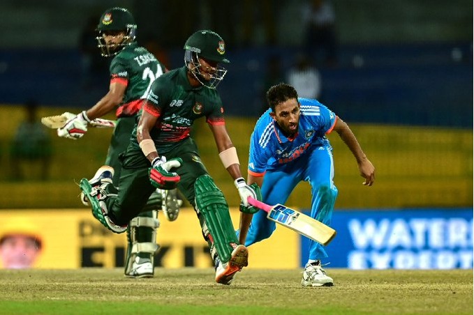 Bangladesh set Team India 266 runs target