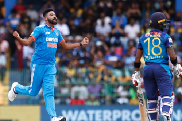 Asia Cup: Mohammed Siraj becomes first Indian bowler to bag four wickets in one over of men’s ODIs