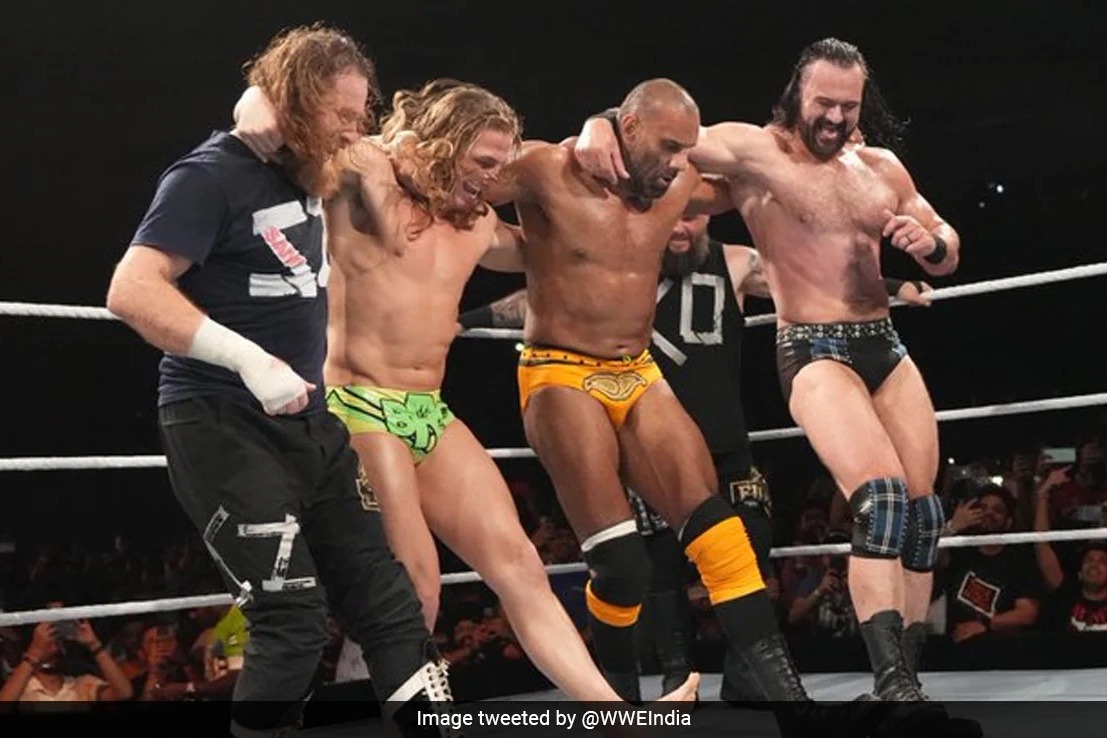 WWE Superstars Dance To RRRs Naatu Naatu In The Ring