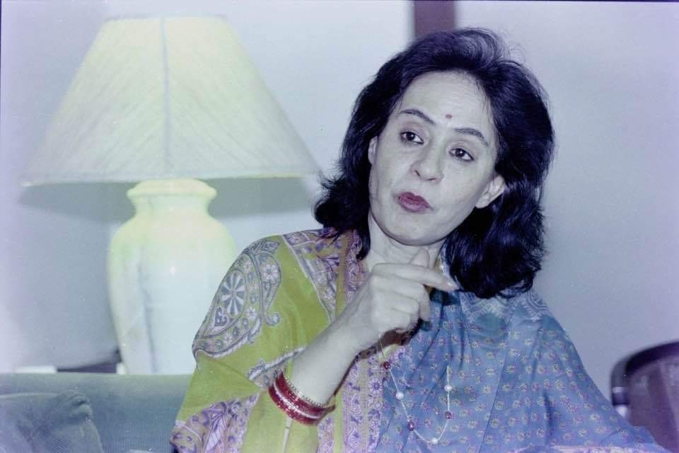 Author Gita Mehta Naveen Patnaik Sister Dies At 80