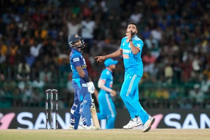 Team India  bundles Sri Lanka for 50 runs