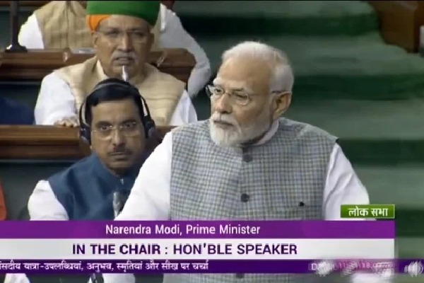 PM Modi talks about AP bifurcation
