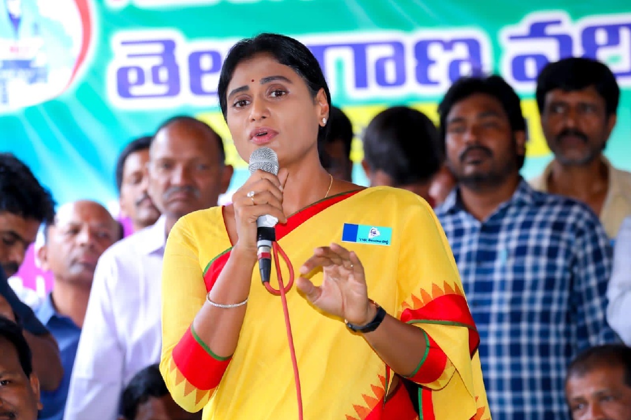 YS Sharmila challenge to KTR