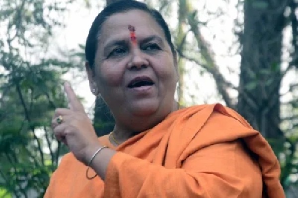 Uma Bharti goes against BJP, bats for OBC quota within women's quota