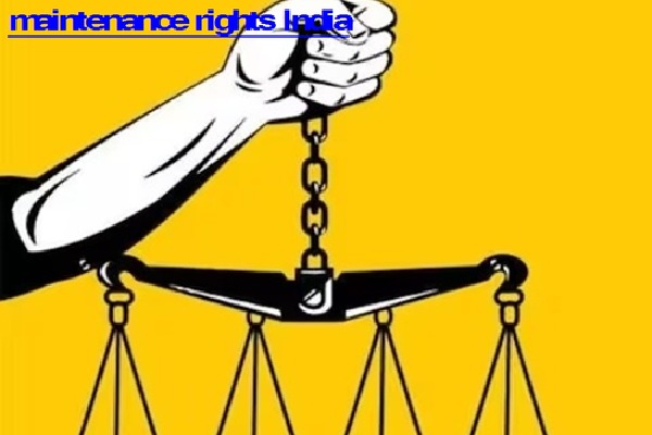 What maintenance rights India's legal landscape holds for husbands
