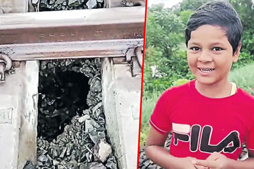 West bengal train accident averted by 10 year old kid 